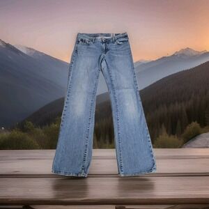 👖Polo Ralph Lauren Stretch Kelly Jean Womens 6/Reg Bootcut Distressed Western